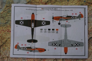 Airfix A02062  Messerschmitt Bf109E-7/TROP